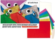 ZLOŽKA METALIZOVANÉHO KREPOVÉHO PAPIERA 6 FARIEB STARPAK
