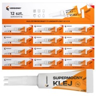 Univerzálne rýchloschnúce lepidlo, super rýchle, 12x3g, silné montážne lepidlo