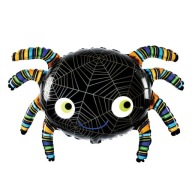 HALLOWEEN FÓLIOVÝ BALÓN ČIERNY PAVÚK FÓLIOVÉ BALÓNY VEĽKÉ 89x61 cm