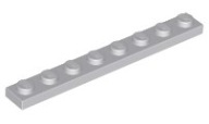 LEGO 3460 TANIER 1x8 svetlosivá NOVINKA (1g)