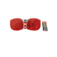 JY-536 zadné svetlo na bicykel 3xled nosič