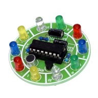 Hlasom ovládaný modul s 10 LED diódami - naučíte sa spájkovať KIT DIY