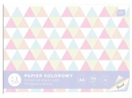 Farebný pastelový vystrihovací papier A4 10 listov 1