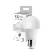 E27 LED žiarovka, neutrálna biela, 7W 4000K