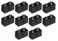 LEGO Brick 1x2 dierová náprava čierna čierna 10 dielikov 6178922 32064