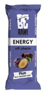 BeRAW Energy Plum Chocolate energetická tyčinka slivková čokoláda 40g