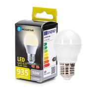 VÝKONNÁ MINI LED žiarovka E27 G45 10W 935lm neutrálna 4000K