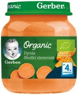 GERBER Bio obed tekvica batát 125g
