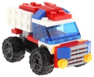 Stavebné bloky City 2v1 hasičský robot