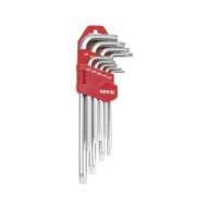 KĽÚČE TORX 9 KUSOV. T10 - T50 DLHÉ CR-V