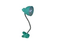 LED lampa na čítanie s retro knižnou sponou