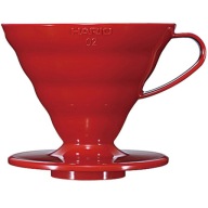 Prekvapkávač Hario kávovar Dripper materiál V60-02 červený