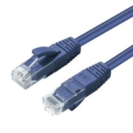 MicroConnect CAT6A UTP 1,5m modrý LSZH