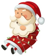 NÁLEPKA NA OKENNÉ SKLO ZRKADLO SANTA CLAUS