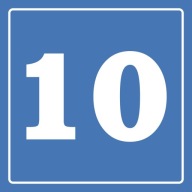 Č. 33 Číslica 10 - VÝSTRAŽNÁ TABUĽKA