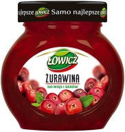 ŁOWICZ Brusnice k mäsu a syru 230g