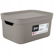 ROTHO, dekoratívny box s krytom DECO Box JIVE 5l