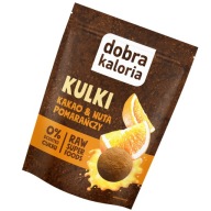 Pomarančové kakaové guľky DOBRÉ KALÓRIE bez cukru