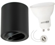 Halogénová trubica na povrch + svietidlo GU10 LED 5W