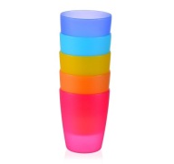 HRNČEK PLASTOVÉ HRNÍČKY SET. 5 KS 250ML ZMIEŠAŤ FARBU