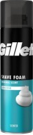 Gillette Sensitive Skin pena na holenie pre citlivú pokožku 200 ml