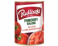 Pudliszki Sekané paradajky v paradajkovej šťave 400g