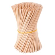 Vatové tyčinky okrúhle bukové tyčinky 40 cm 20 ks