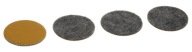 KRUHÁ NÁBYTOK KRÚŽKA 60 mm PLSTENÁ PODLOŽKA 4x