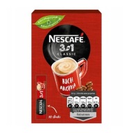 Nescafe Classic vrecúška na instantnú kávu 3v1 box 10x16,5g