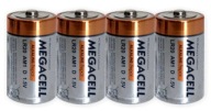 Megacell D alkalická batéria (R20) 4 ks.