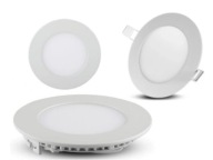 Lampa SLIM LED 6W zápustná lampa, studená farba 6500K