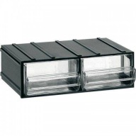 Modulárny organizér s 2 zásuvkami - 192 x 148 x 63 mm
