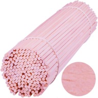Vatové tyčinky okrúhle bukové tyčinky 40 cm 50 ks