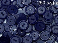 PLASTOVÉ GOMBÍKY 20 mm, námornícka modrá, balenie 250 ks.