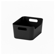 IKEA UPDATERA Kontajner antracit 24x17 cm box do zásuvky skrinky