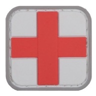 3D NÁPLATA MEDIC MEDIC CROSS GFC ČERVENÁ
