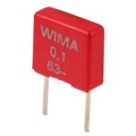 Polyesterový kondenzátor MKS2 220nF 63V Wima