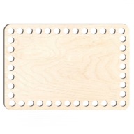 drevený základný košík dno 13x19cm obdĺžniková preglejka