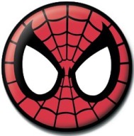 Špendlíky do batohu Marvel Spider-Man Eye Malý špendlík na šaty 2,5 cm