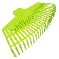 PLASTOVÉ HRABLE, LÍSTKY TRÁVY, PAPATY, 40CM