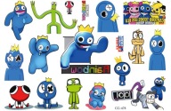 RAINBOW FRIENDS CG478 umývateľné tetovanie pre deti
