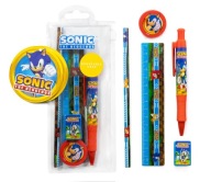 Sada školských pomôcok Sonic The Hedgehog na pero a ceruzku s gumou