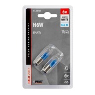H6W 12V 6W BAX9s BLUE XENON 4500K žiarovky