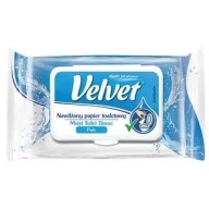 Vlhčený toaletný papier Velvet PURE 48 ks