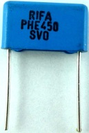 RIFA Fólia 6,8nF 5% 1000V DC 10ks.