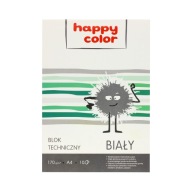 Technický blok A4/10 biely 170g Happy Color