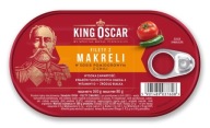 Filety z makrely s chilli 160g King Oscar, konzerva
