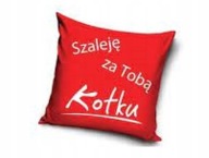 dekoračná OBLIECKA NA VANKÚŠ VALENTÍN love LOVE 40x40