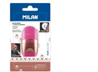 Milan Sharpener - CAPSULE COPPER ružová guma