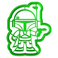 Vykrajovač na sušienky Boba Fett Star Wars